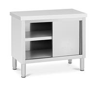 Meuble bas inox - PREMIUM - 100 x 50 cm - 330 kg - Royal Catering RCAT-100/50-WTP