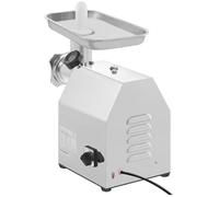 Royal Catering RCFW 140-850ECO Hachoir à Viande Électrique Professionnel Acier Inox (140 kg/h, 850 W, Fonction de Retour en Arrière, Diamètre des Trous 6/8 mm) ECO
