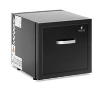 Royal Catering RCGK-MBD21L Minibar 19 L Tiroir Noir Hôtel Mini Bar Réfrigérateur Hôtel Réfrigérateur