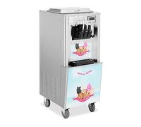 Royal Catering RCSI-24 Machine à crème glacée 2140 W 33 l/h 3 saveurs Frozen Yaourt Machine à crème glacée Machine à crème glacée Machine à crème glacée Gastro Sorbetière molle