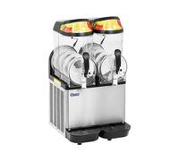 Royal Catering RCSL 2/12A Machine à granita 2 x 14 l LED Panneau de commande numérique Royal Catering Machine à granita professionnelle Machine à granita pas cher Machine à granité