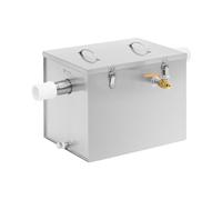 Royal Catering Séparateur de graisse en acier inoxydable 40 l Coupe-huile Intercepteur de graisse Parfait pour Restaurant, Bar, Cuisine Commerciale