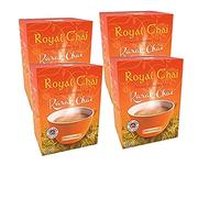 Royal Chai Karak Chai Sucré 200 g (lot de 4) - Thé instantané premium - Thé Karak - Naturel - Thé indien Instant Karak