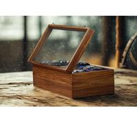Royal Craft Expertise Boîte à montre personnalisée avec tiroir, boîte à montres en palissandre indien pour homme, boîtier de montre fait à la main, boîte à montres à tiroir personnalisée pour homme