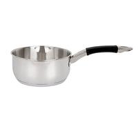 Royal Cuisine Casserole à lait/thé en acier inoxydable avec 2 becs verseurs pour plaque à induction, 18 cm