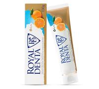 Royal Denta Dentifrice Jeju 130g - Triple Action | Émail Renforcé, Soin Gencives & Anti-Bactérien | Or 24K, Fluor & Extraits Végétaux | RDA 58