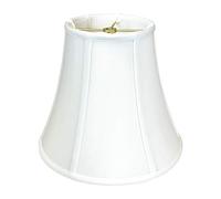 Royal Designs Abat-jour carré en forme de cloche, blanc, 8 x 16 x 12.625