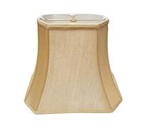 Royal Designs Abat-jour d'angle en forme de rectangle Doré antique 7 x 10 x 12,5 x 18 x 13,25 cm