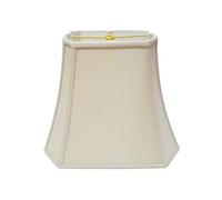 Royal Designs Abat-jour d'angle rectangulaire Beige 7 x 9 x 10,25 x 12,25 cm