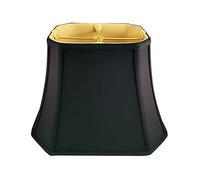 Royal Designs Abat-jour d'angle rectangulaire Noir 5 x 6,5 x 8 x 12 x 10 cm