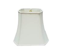 Royal Designs Abat-jour rectangulaire pour lampe d'angle Blanc 12,7 x 16,5 x 20,3 x 30,5 cm