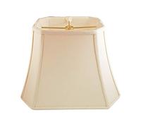 Royal Designs, INC rectangle Cut Coin Abat-jour - Coquille d'œuf - (5 x 6,5) x (8 x 12) x 10