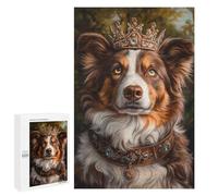 Royal Dog Collar with Crown Puzzle 1000 Pièces Educa Jouet en Bois Cadeau Unique Décoration Intérieure Jeu Éducatif Challenge Toy Adultes Et Enfants À Partir De 14 Ans 1000 PCS