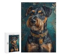 Royal Dog Collar with Gemstone Puzzle 1000 Pièces Educa Jouet en Bois Cadeau Unique Décoration Intérieure Jeu Éducatif Challenge Toy Adultes Et Enfants À Partir De 14 Ans 300 PCS