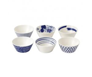 Royal Doulton Bol Pacific. bleu 6 pièces 16 cm