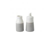 Royal Doulton Ensemble à sucre et lait Coffee Studio blanc-gris