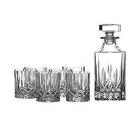 Royal Doulton Ensemble décanteur en Cristal Saisons, Lot de 7, Transparent
