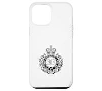 Royal Engineers Capbadge Noir et Blanc Coque pour iPhone 12 Pro Max