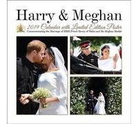 Royal Family Prince Harry et Meghan Calendrier 2019 carré 30 x 30 cm Blanc G