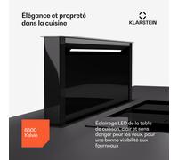 Royal Flush Eco 75 Hotte aspirante 75 cm 650 m³/h CEE A++ avec filtres à charbon actif A++