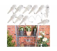 Royal Gardineer 10 doseurs d'irrigation pour pots de fleurs, avec pointe en argile et tuyau