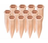 Royal Gardineer 12 doseurs d'irrigation en argile pour bouteilles