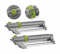 Royal Gardineer : 2 arroseurs oscillants 4 bars avec filtre à poussière G