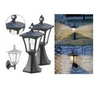 2 lanternes et appliques LED solaires 300 lm avec capteurs PIR SWL-115 [Royal Gardineer]
