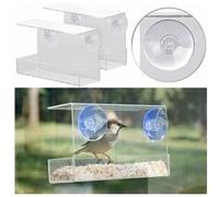 Royal Gardineer 2 mangeoires à Oiseaux avec Fixation par ventouses