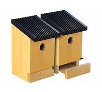 Royal Gardineer 2 nichoirs en bois de sapin préassemblés