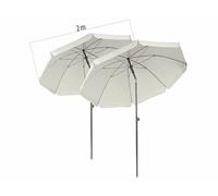 Royal Gardineer 2 parasols Ø 200 cm UV50+