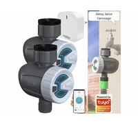 Royal Gardineer 2 programmateurs darrosage connectés BWC-520.BT avec passerelle réseau