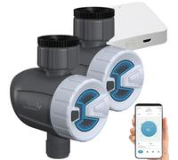 Royal Gardineer 2 programmateurs darrosage connectés BWC-520.BT avec passerelle réseau