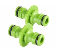 Royal Gardineer 2 raccords pour deux tuyaux d'arrosage