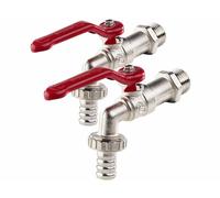 Royal Gardineer 2 robinets quart de tour 1/2"