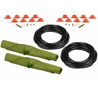 Royal Gardineer 2 systèmes d'irrigation 11 L avec 16 compte-gouttes réglables