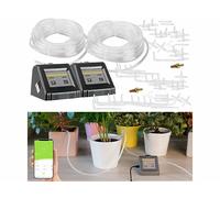 Royal Gardineer 2 sytèmes d'irrigation automatiques connectés pour plantes d'intérieur