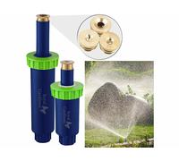 Royal Gardineer 2 turbines d'arrosage escamotables avec 3 têtes d'arrosage