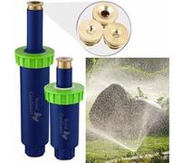 Royal Gardineer 2 turbines d'arrosage escamotables avec 3 têtes d'arrosage