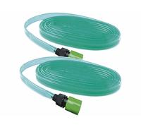 Royal Gardineer 2 tuyaux d'arrosage perforés plats - 15 m