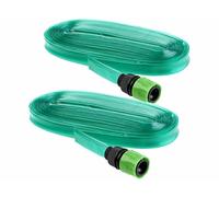 Royal Gardineer 2 tuyaux d'arrosage perforés plats - 7,5 m