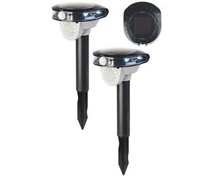 Royal Gardineer 2X Repousse-Oiseaux Solaire avec détection de Mouvement