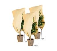 3 housses d'hivernage L - 100 x 80 cm, 80 g/m² [Royal Gardineer]