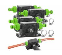 Royal Gardineer 4 embouts pompes pour perceuse 1200 L/h