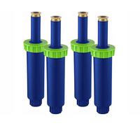 Royal Gardineer 4 turbines d'arrosage escamotables avec 3 têtes d'arrosage