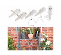 Royal Gardineer 5 doseurs d'irrigation pour pots de fleurs, avec pointe en argile et tuyau