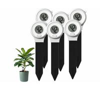 Royal Gardineer 6 capteurs d'humidité numériques pour pots de fleurs