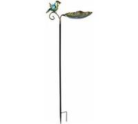 : Abreuvoir et mangeoire à oiseaux décoratif avec piquet