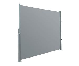 Royal Gardineer Brise-vue déroulable 120 x 200 cm - gris anthracite