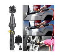 Royal Gardineer – Brosse rotative pour tuyau d'arrosage – Débit réglable